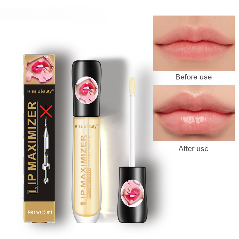 Suero de aceite de labios de larga duración, aceite de esencia voluminizador instantáneo, reparación hidratante de líneas finas de labios, aumenta la elasticidad, labios Sexy