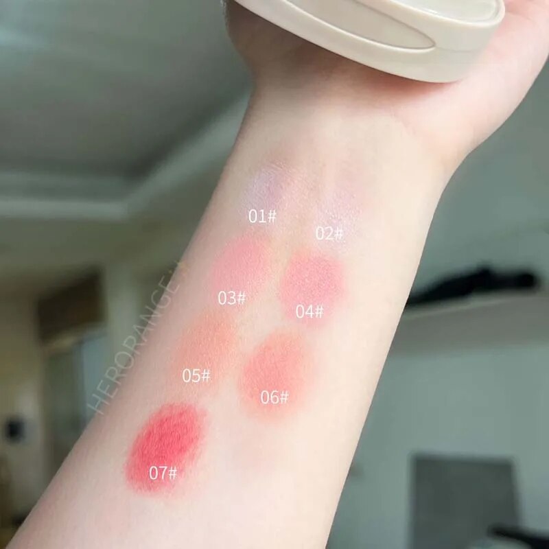HERORANGEHR526 Blush monocromático, impermeável, à prova de suor, Colorfast, durável Disponível em seis cores, disponível