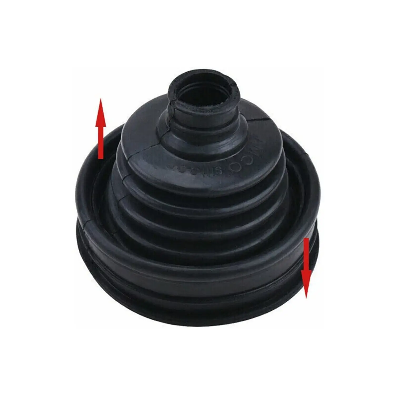 4pcs Universal Silicone CV Constant-velocity Dust Cover Joint Boot Drive Shaft Universal Strong Elasticity Cars Tools