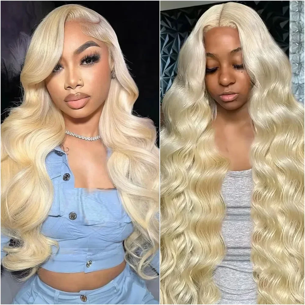 613 Rubio onda del cuerpo 13x6 HD encaje Frontal 100 pelucas de cabello humano 30 36 pulgadas color miel peluca con malla Frontal con cierre para mujeres negras