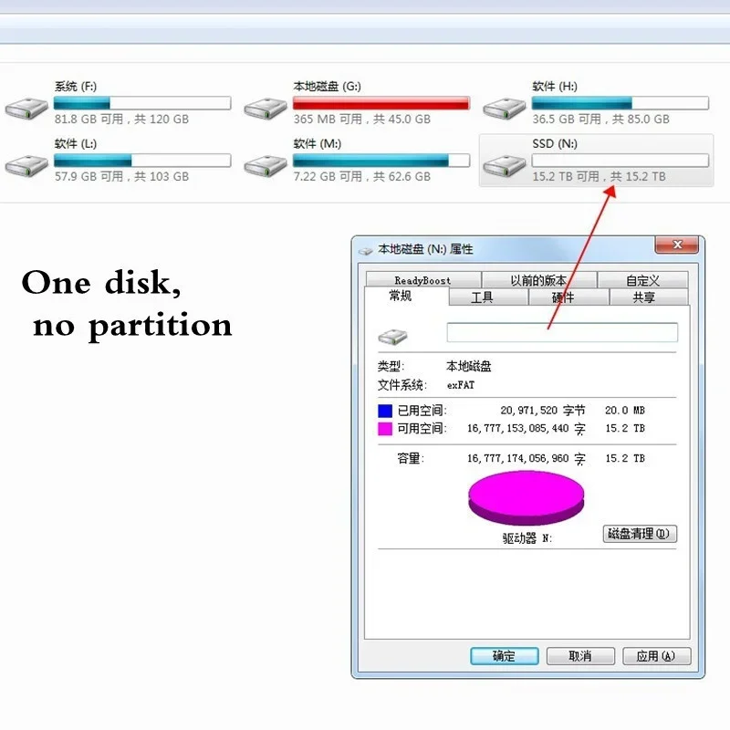 Externe SSD-Festplatte mit hoher Kapazität, 1 TB, Wild USB/Typ-C, tragbares Mini-Hochgeschwindigkeitsgerät für Laptop-Medizin/Telefone