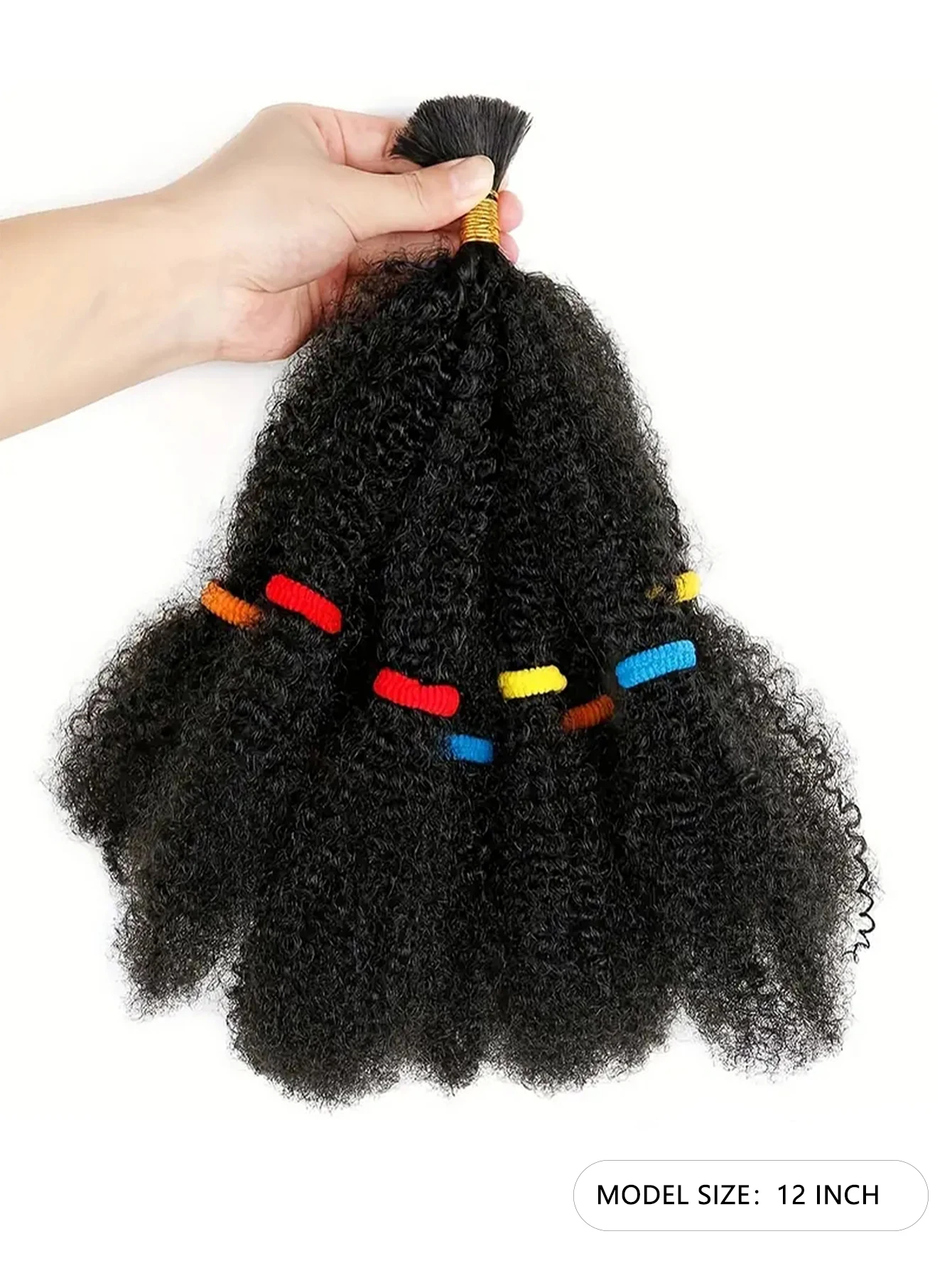 Afro Kinky Hair 12 cali 1 opakowanie (10 sztuk/opakowanie) Wstępnie syntetyczne Afro Kinky Twist Włosy Afro Pleść Włosy Kinky Twist Szydełkowe warkocze