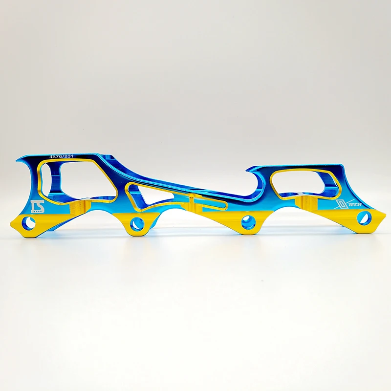 Inline skate frame rockered  219mm 231mm 243mm rocker frame