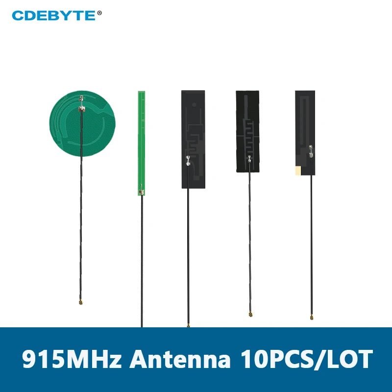 10 teile/los 915mhz fpc antenne pcb anteana serie cdebyte stong klebstoff ipx inter aface außenantenne für intelligente industrie