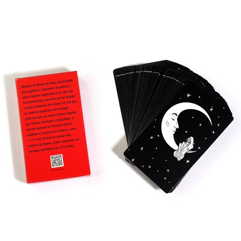 Engel Nummer Berichten Tarot Kaarten Waarzeggerij Oracle 44 Stuks Kaarten Fate Waarzeggerij Tarot Dek Familie Party Bordspel