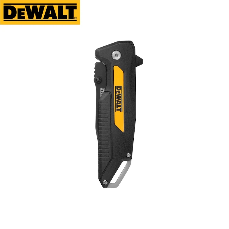 DEWALT DWHT10910 มีดพกพาพร้อม Ball-Bearing Assist พับแบบพกพาตัดตัดเครื่องมือ