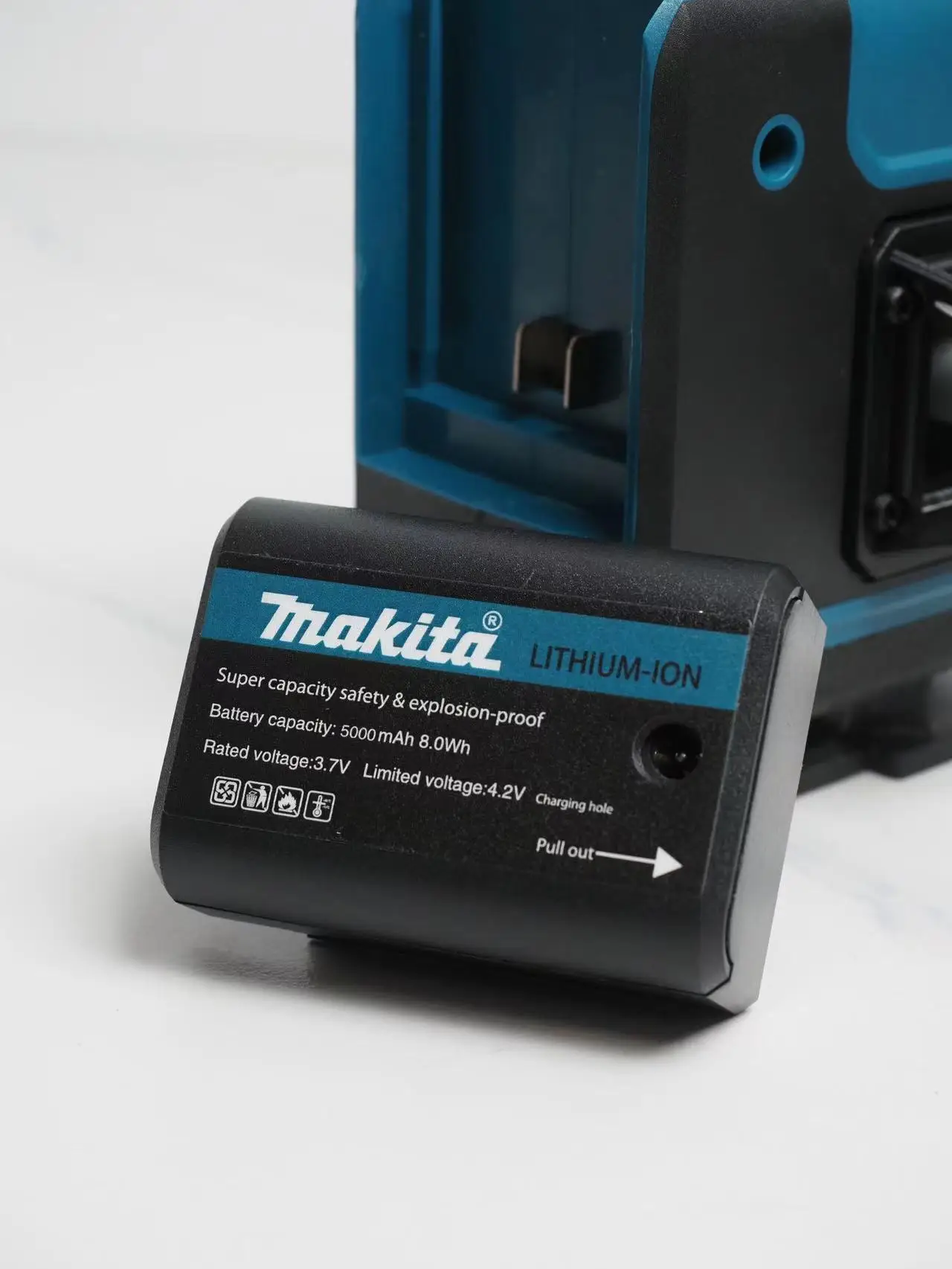 Makita High-Precision 16-Line Level Green Light Laser portatile ad alta precisione herramientas para construccion laser 360