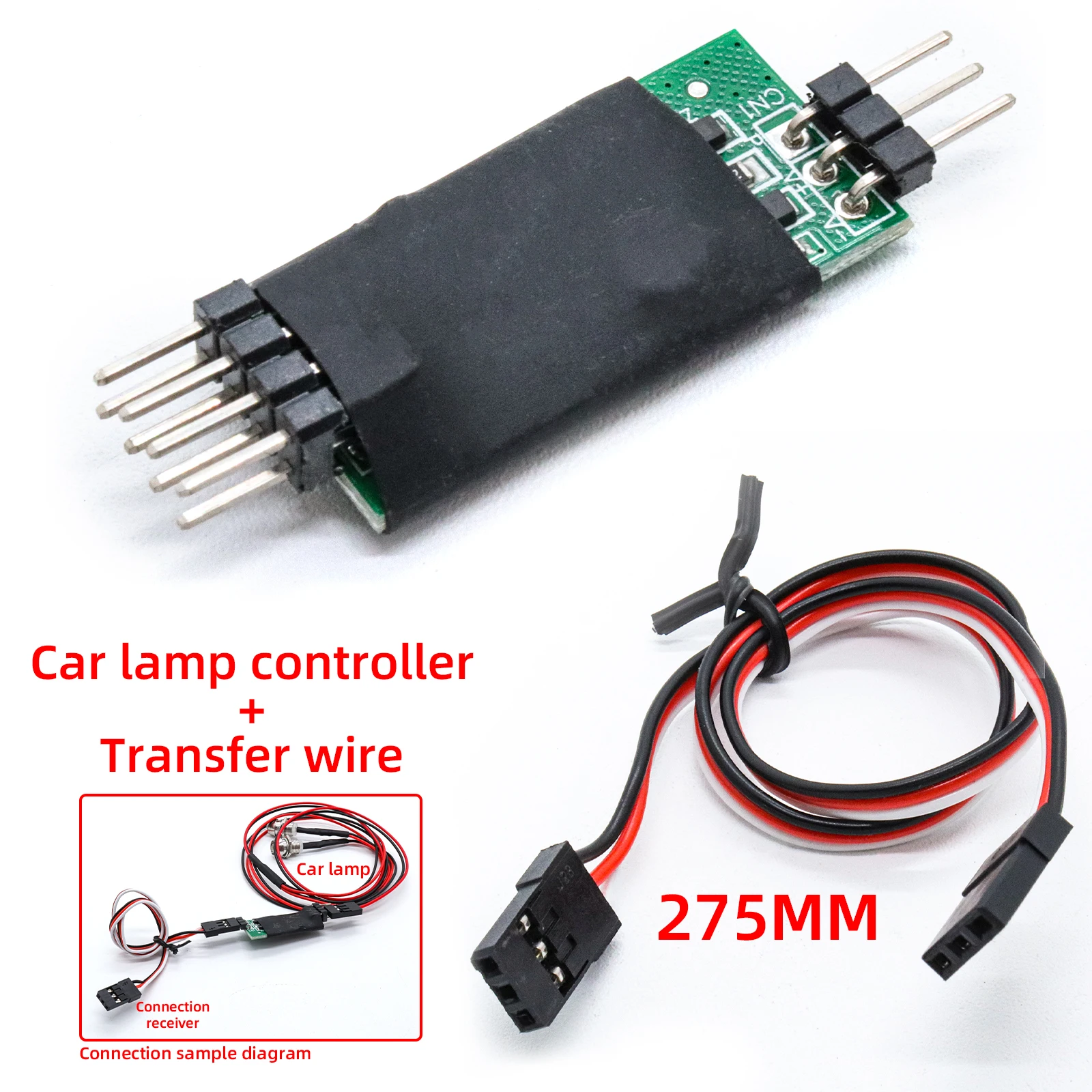 3CH LED Light Controller Switch Panel System On/Off for RC Car Airplane 1/10 1/8 RC Model Car HSP TAMIYA Axial SCX10 Trx4