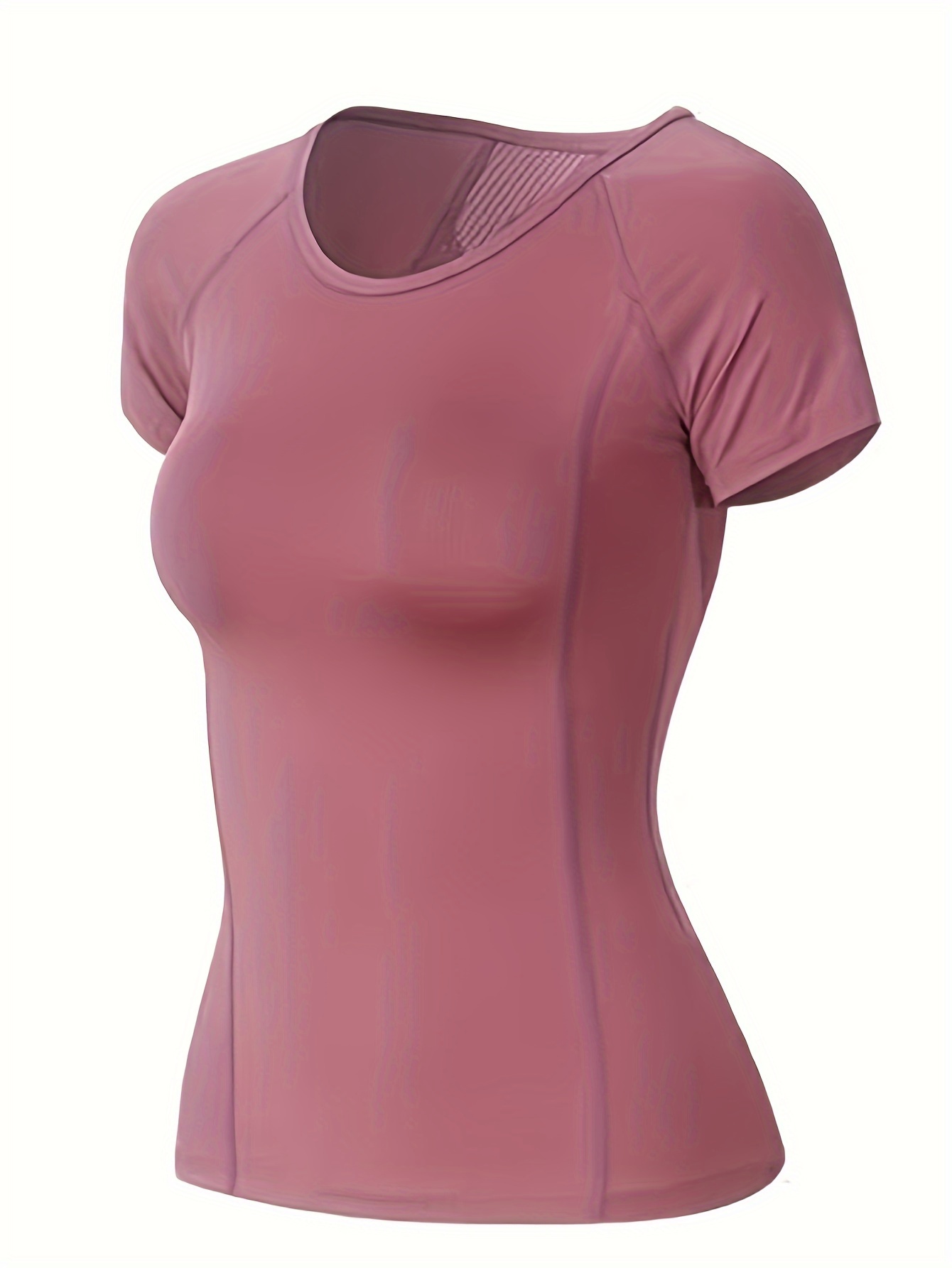 スポーツ Tシャツ女性の夏通気性セクシーな美容バックフィットネスウェア速乾性ランニングトレーニング半袖ヨガトップ