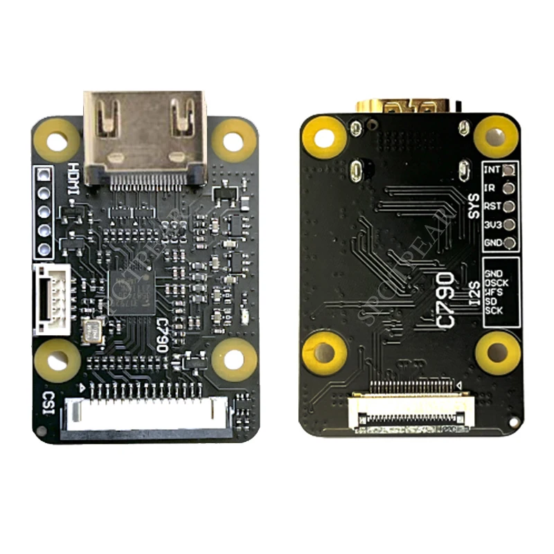 Адаптер камеры Raspberry Pi, плата HDMI к CSI-2 C790 HDMI IN 1080p25fp для Pi5/ZERO/3B/3 B+/4B/CM3/CM4, поддержка аудио