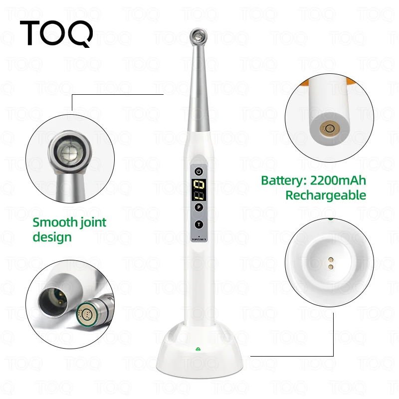 Dental sem fio led cura luz curável resina higiene oral dispositivo sem fio led fotopolimerizador dental lâmpada instrumento dentista
