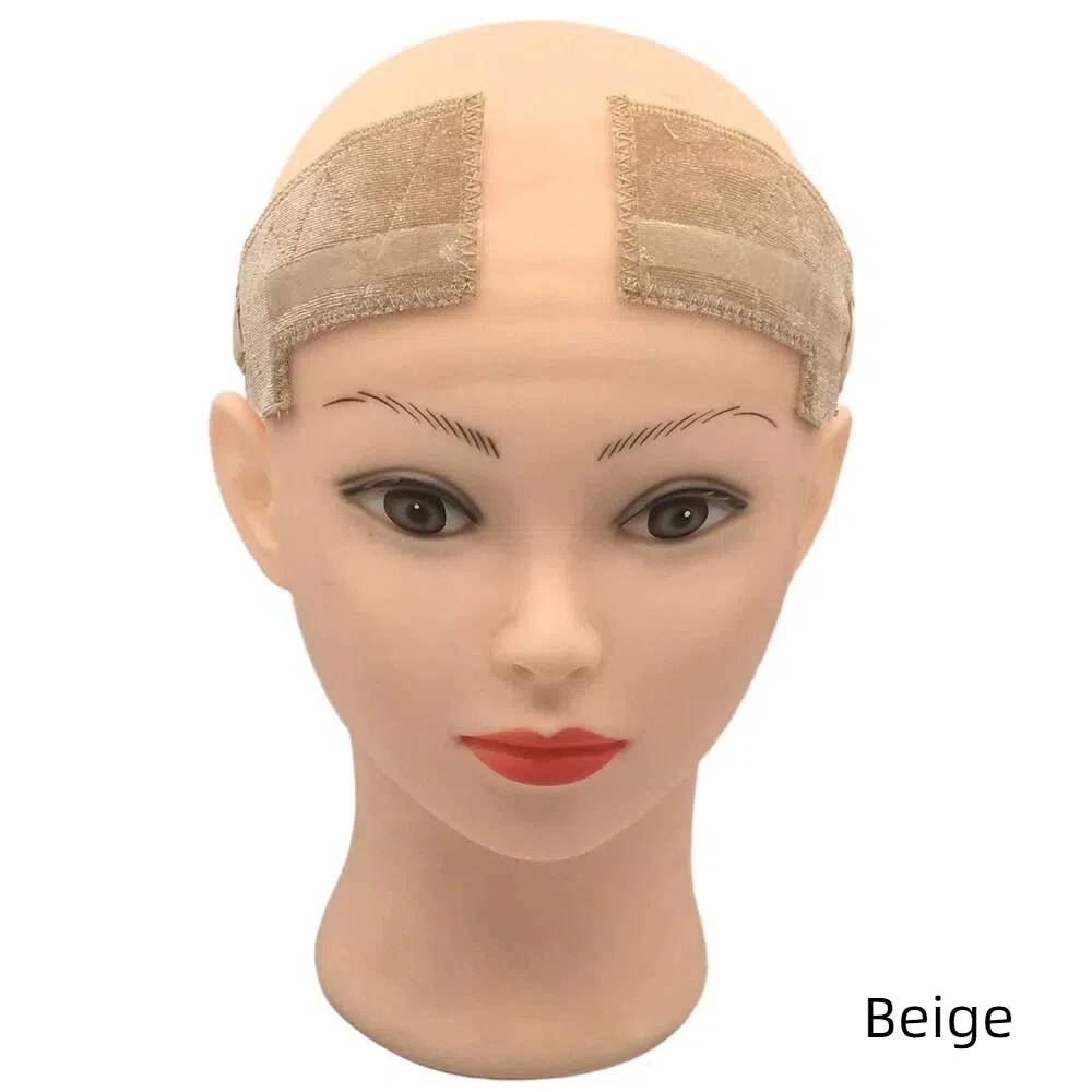 Peruca aperto bandana de veludo com silicone bandana lenço cabeça faixa de cabelo com linha de pesca invisível e ajustável bandana para peruca