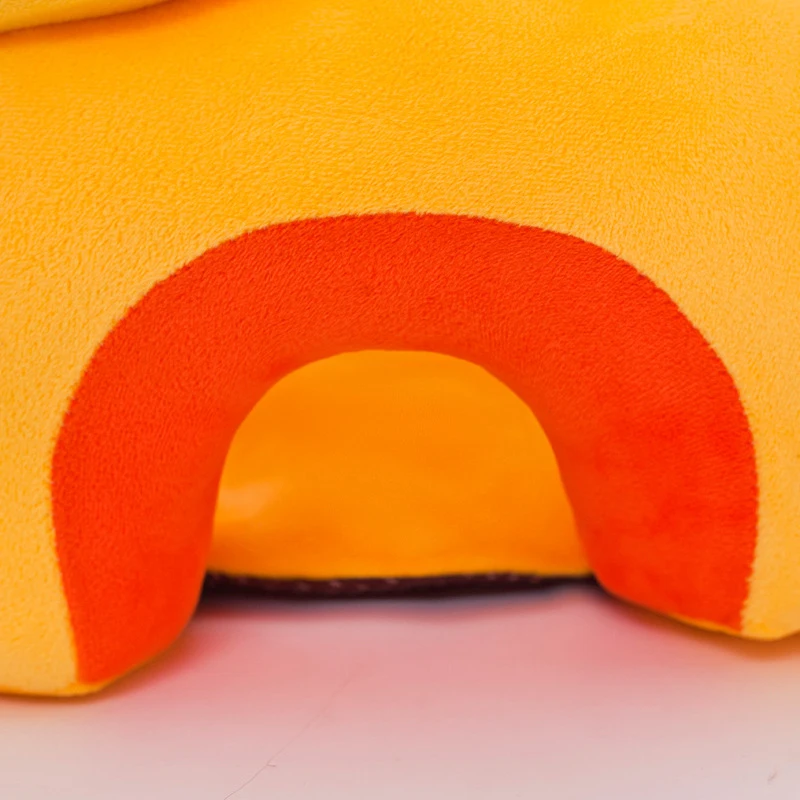 Funda de asiento de apoyo para sofá de bebé, silla de felpa, aprender a sentarse, cómoda, nido de dibujos animados para niños pequeños, lavado sin relleno, cuna