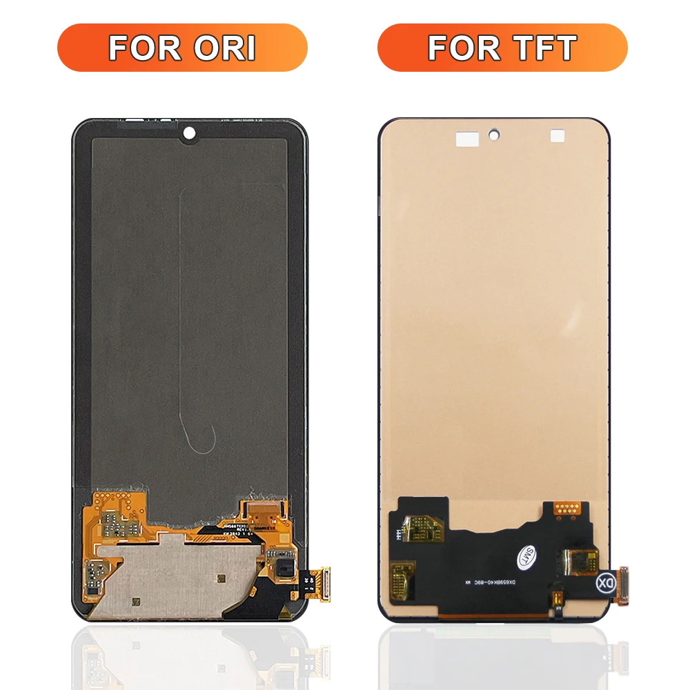 LCD Voor Xiaomi POCO F3 LCD Display met Frame Touch Screen Digitizer Vergadering Vervanging Voor POCOF3 M2012K11AG Scherm Reparatie