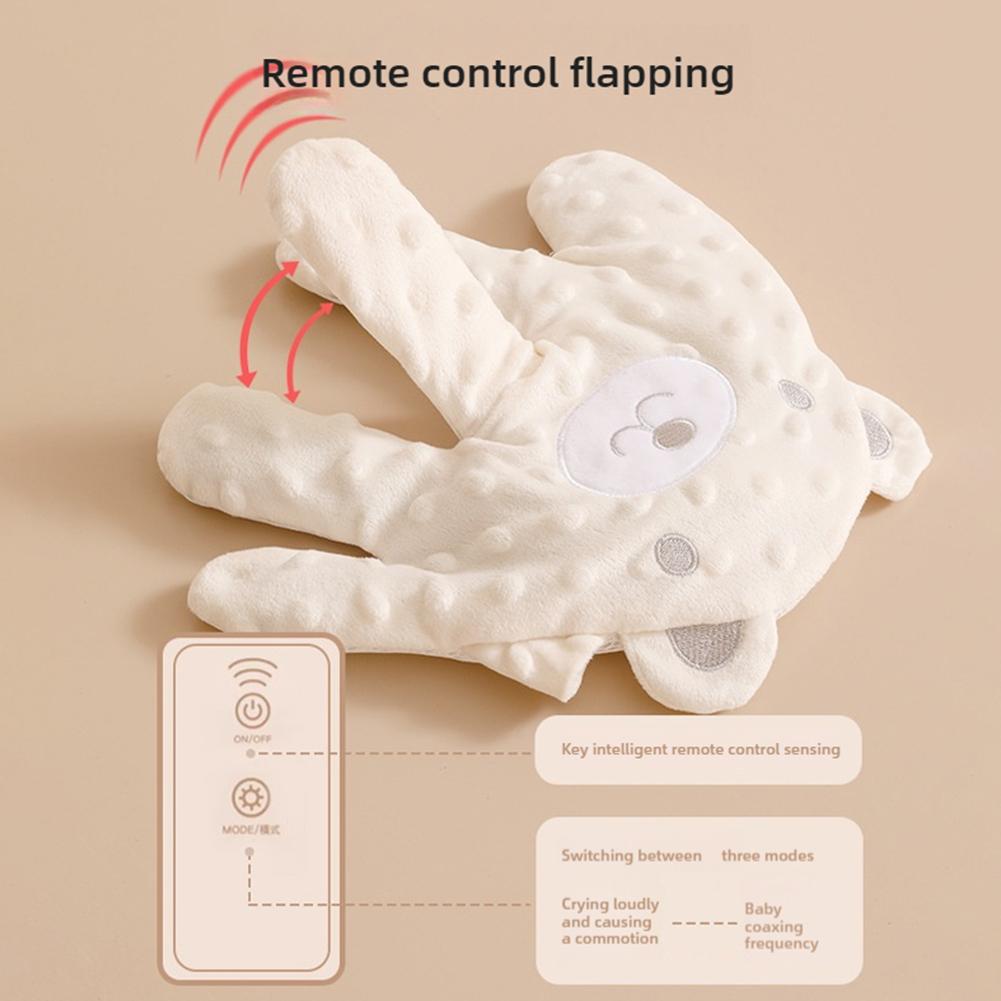Soothing หมอนความดันการ์ตูน Anti-ความวิตกกังวลถุงมือมือสําหรับทารกหมอนมือ Anti-scare Pacifying ไฟฟ้าปรบมือปาล์ม
