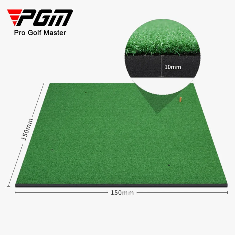 PGM-เสื่อฝึกกอล์ฟในร่มและกลางแจ้ง, เทรนเนอร์กอล์ฟแกว่ง, สีเขียววางเทียม, เบาะสนามหญ้า, DJD002,1/1 25/1 5เมตร