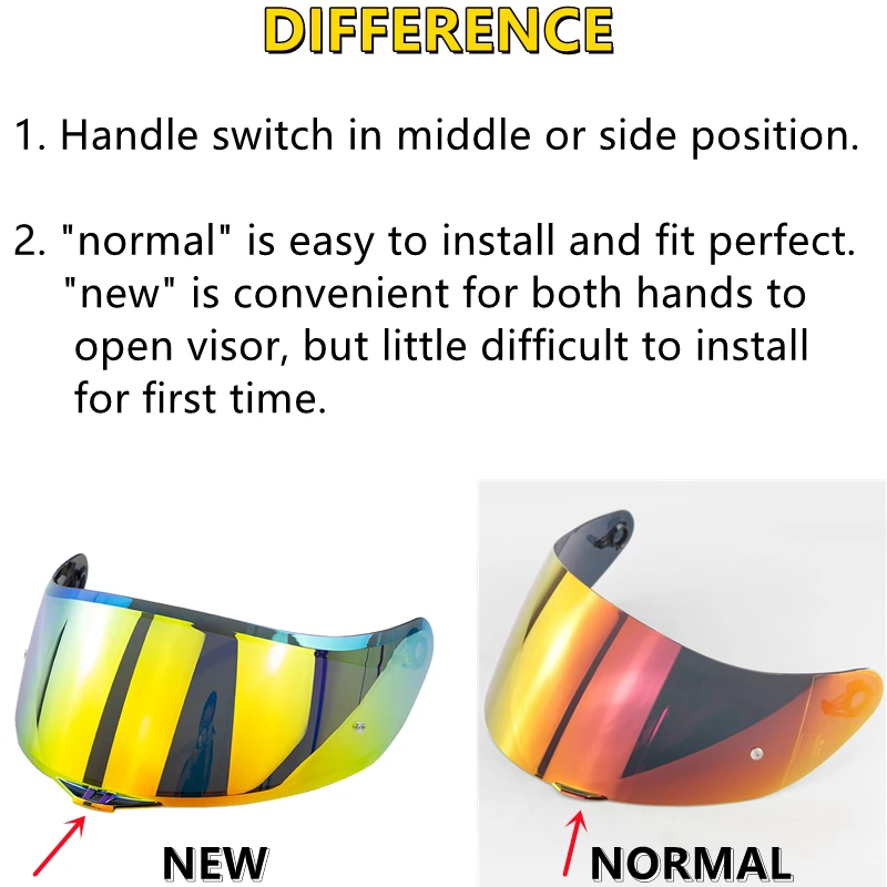Protector de visera de Casco K5 para AGV K3SV K1 K5 K5S protector solar de alta resistencia Capacete parabrisas lente de corte Uv accesorios de Casco de motocicleta