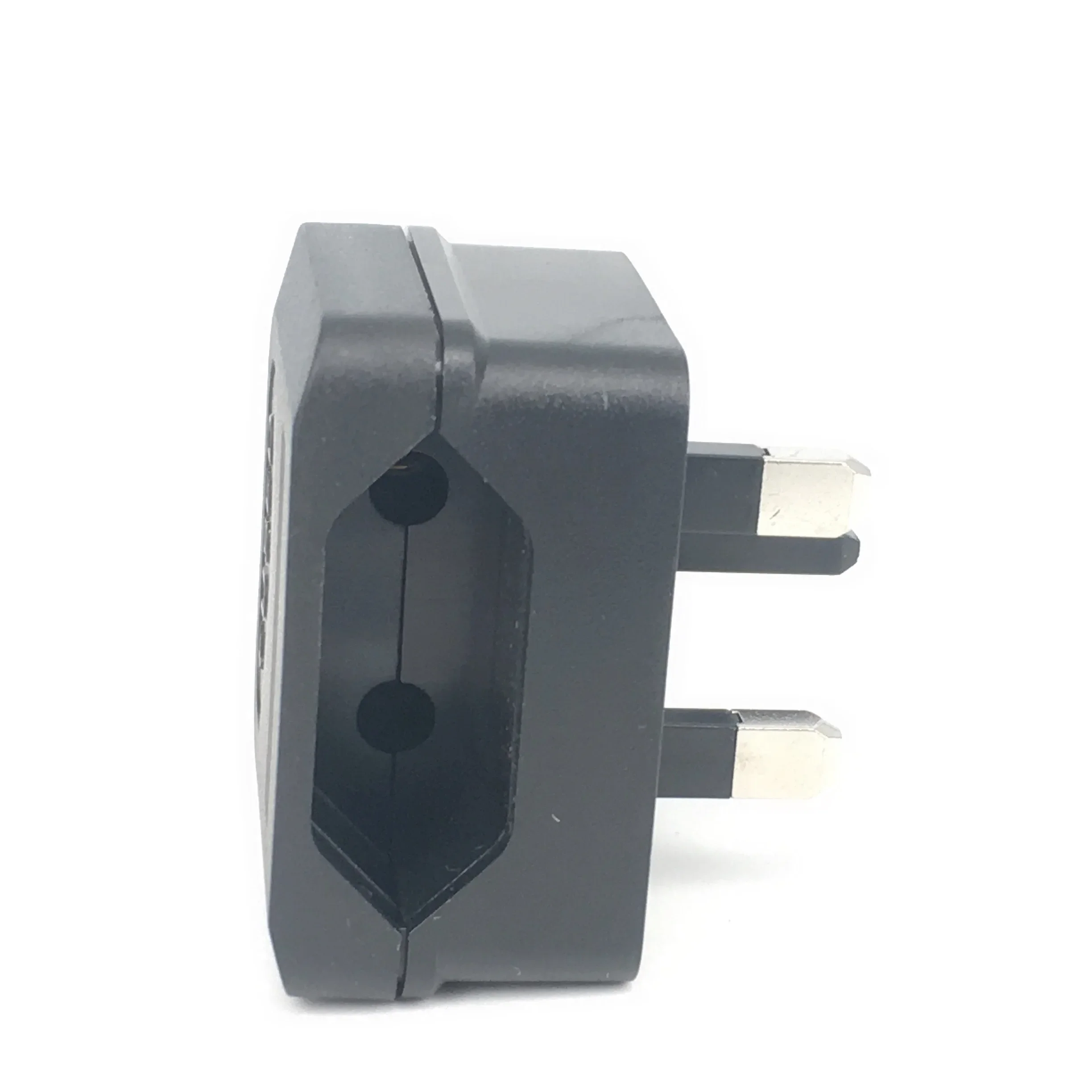 ยุโรปยูโร Eu 2 Pin To Uk 3 Pin Power Socket Travel Plug Adapter Converter Power Adapter Charger Power Socket Outlet