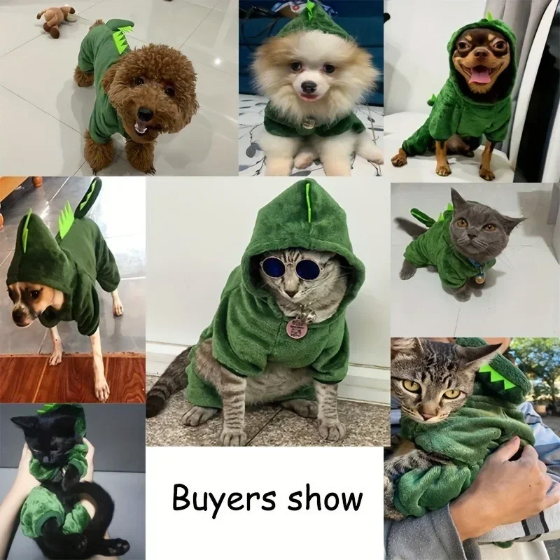 Monos de lana suaves y cálidos para perros, Ropa para perros, pijamas, sudaderas con capucha para mascotas, disfraz de peluche para Chihuahua, Ropa Perro
