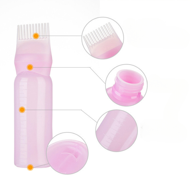 Портативный аппликатор для кожи головы, 60 унций, 4 цвета