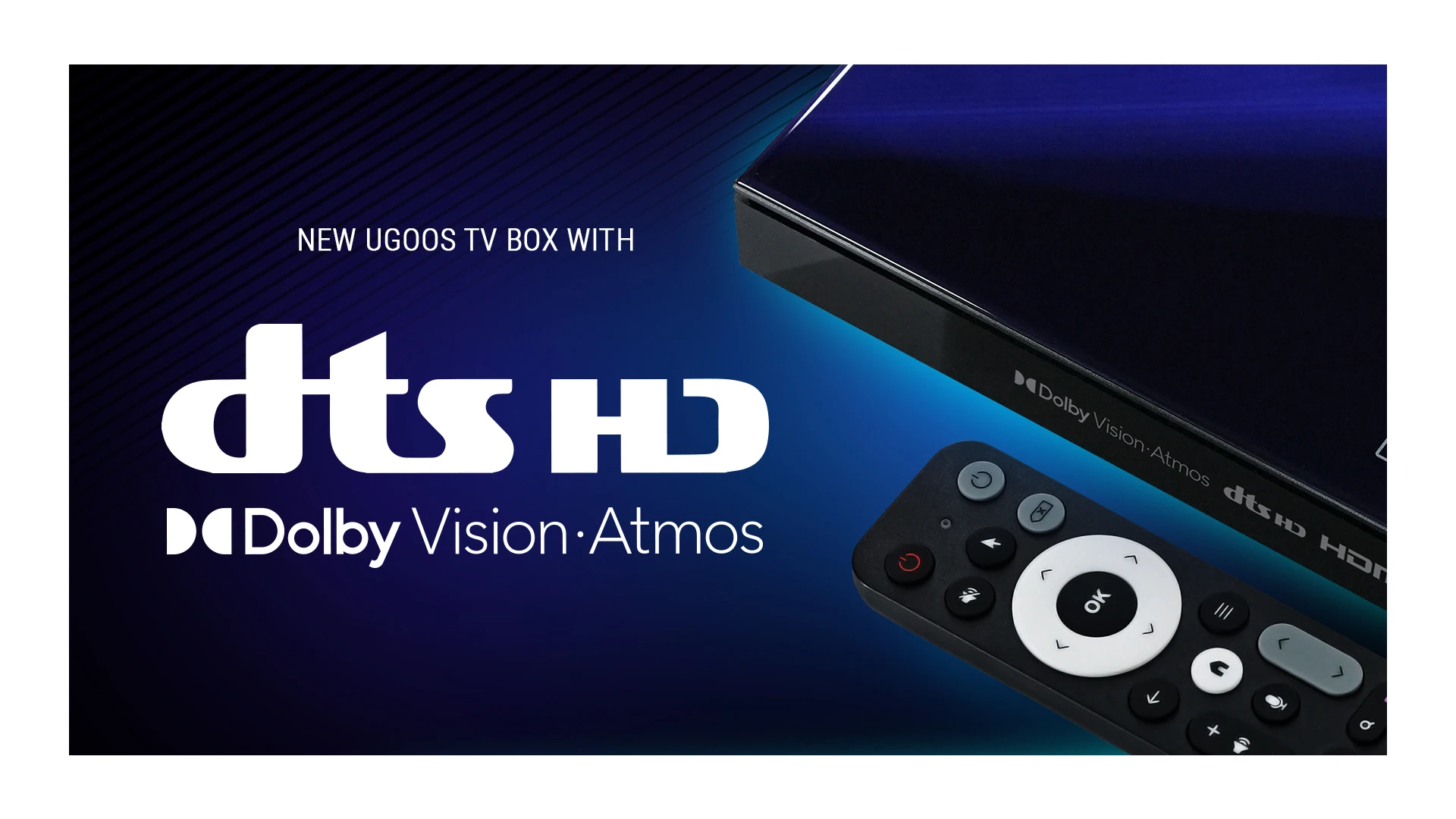 2024 NEW Ugoos Sk1 TV Box Amlogic s928xk Android 11.0 Set Top TV Box 128GB 8GB Wifi 6 BT5.2 1000M Dolby Widevine L1 DTS Support
