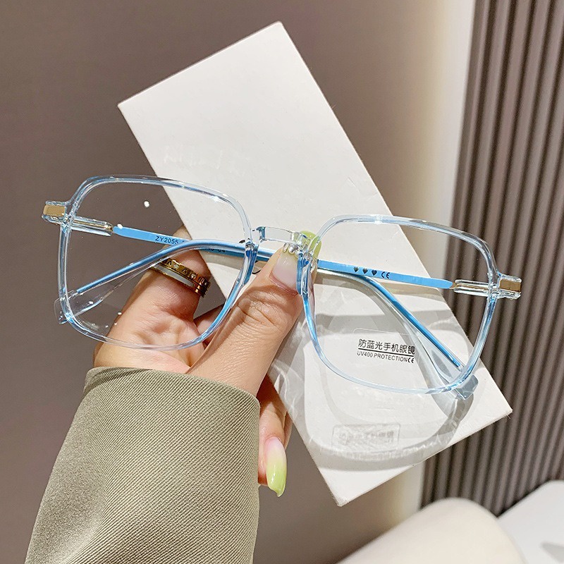 Occhiali anti-luce blu Occhiali con filtro anti-radiazioni trasparenti da donna