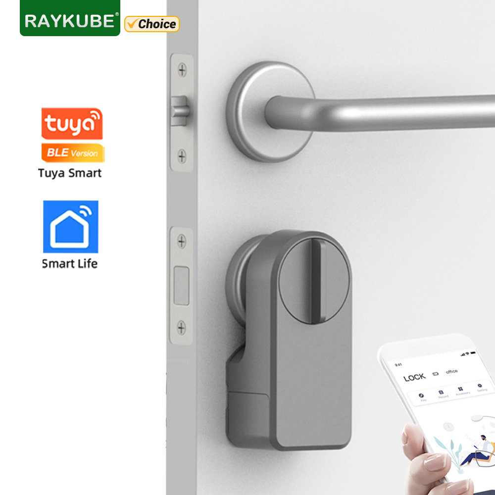 A1 Pro Bluetooth Smart Door Lock Tuya APP Remote Control Keyless Unlock Smart Life Cylinder DIY Easy Installation