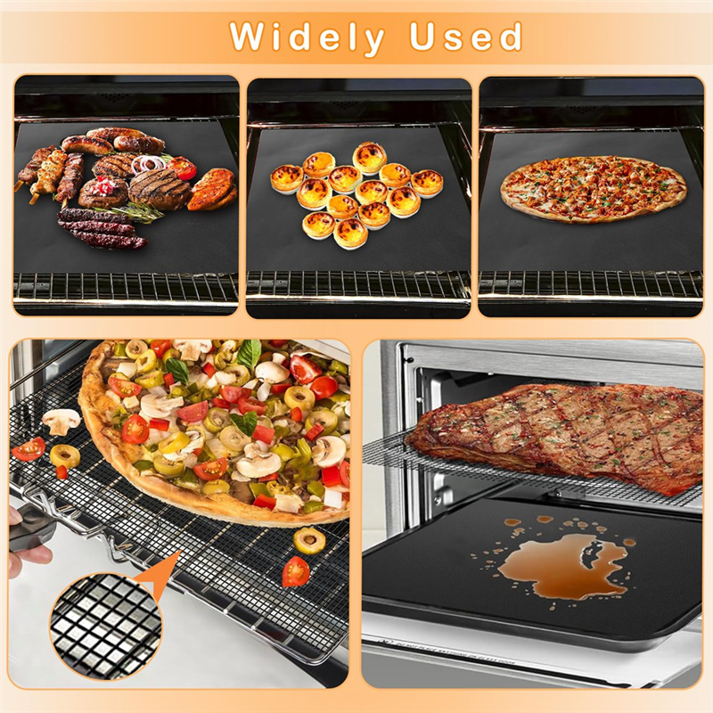 -HOPE Oven Mat For Bottom Of Oven For Ninja Flip Air Fryer Accessories Baking Mat Sheets Air Fryer