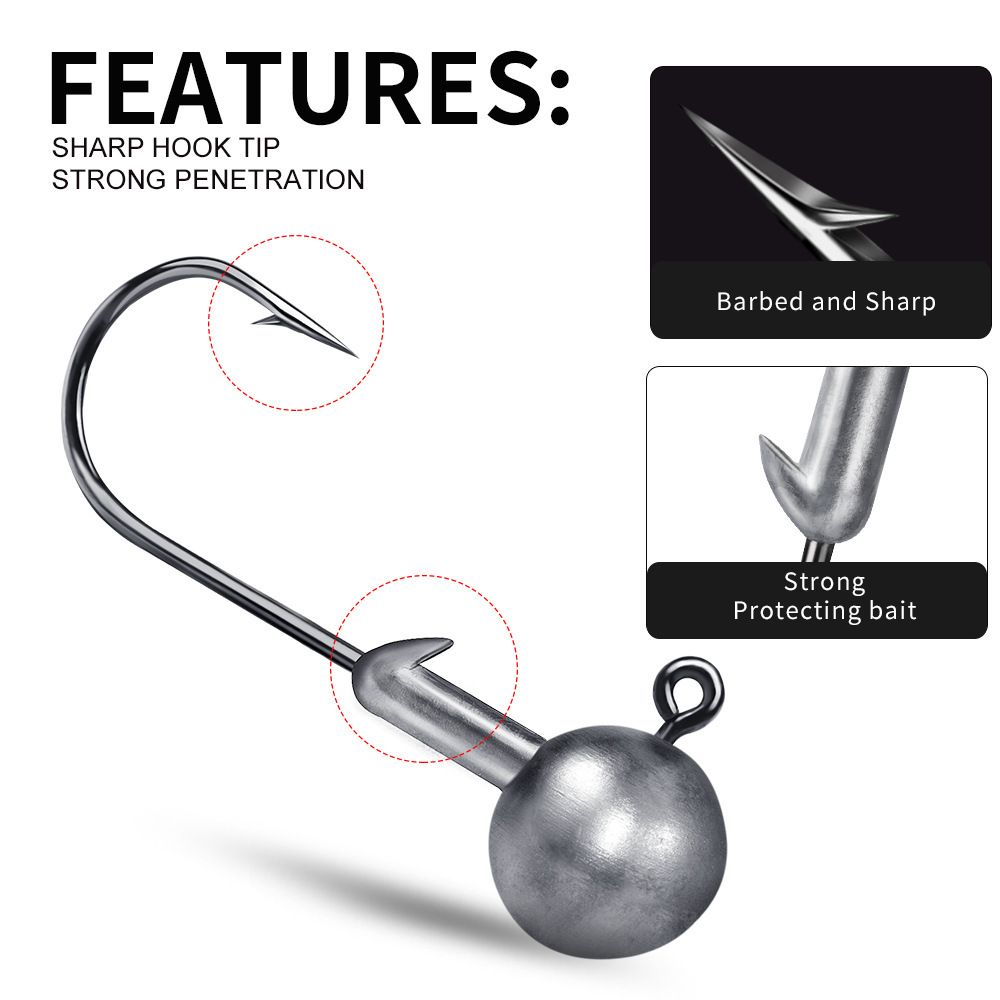 SQ1g 2g 2.5g 5g 7g 10g 12g 14g 20g 크랭크 지그 헤드 후크 낚시 후크 헤드 지그 루어 하드 미끼 소프트 웜 지그 후크 낚시