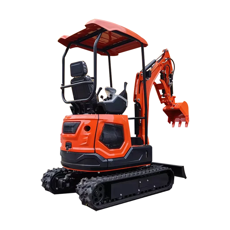 Mini Excavadora hidráulica de 1,8 toneladas, excavadora pequeña con retroexcavadora, precio personalizado, eficiente