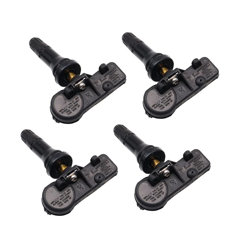 4Pcs TPMS Tire Pressure Monitor Sensor 315MHz 9L3T-1A180-AF for 2011 2012 2013 2014 2015 Ford EDGE Focus Fusion E-150 F-150