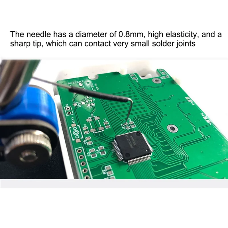 ใหม่ล่าสุดจับเวลาสัญญาณบินตะกั่วข้อมูลซ่อมทดสอบ PCB มัลติมิเตอร์เข็ม DIY แผงวงจรอิเล็กทรอนิกส์เครื่องมือเชื่อม Probe (A)