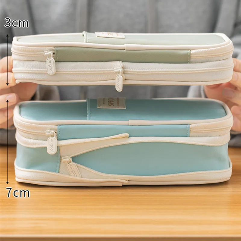 Astuccio per matite di grande capacità cancelleria materiale scolastico astucci per matite astuccio per scrivania da ufficio borsa per studenti astuccio per penne per bambini