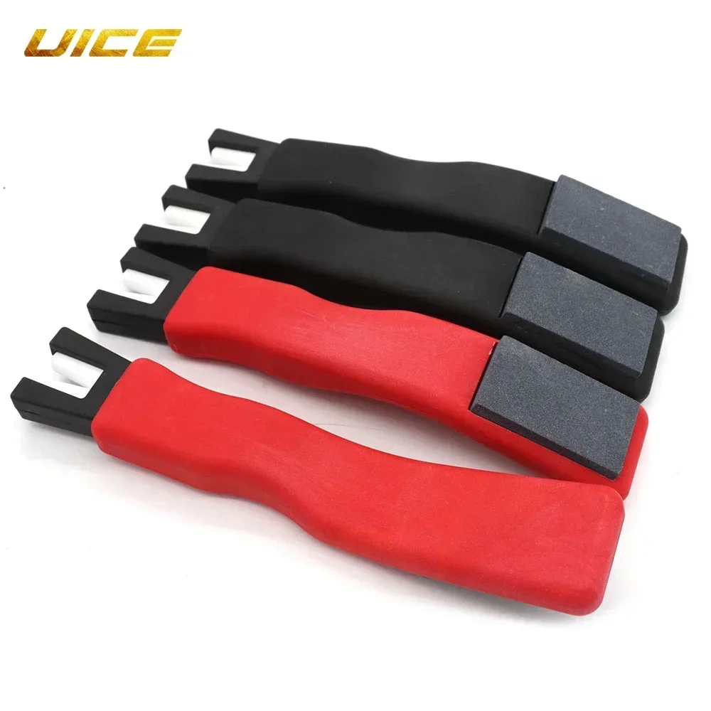 Handheld Ice Skate Edge Blade Sharpener Grindstone Sharpening Stone Tool for Ice Hockey Skates Figure Skating Blade