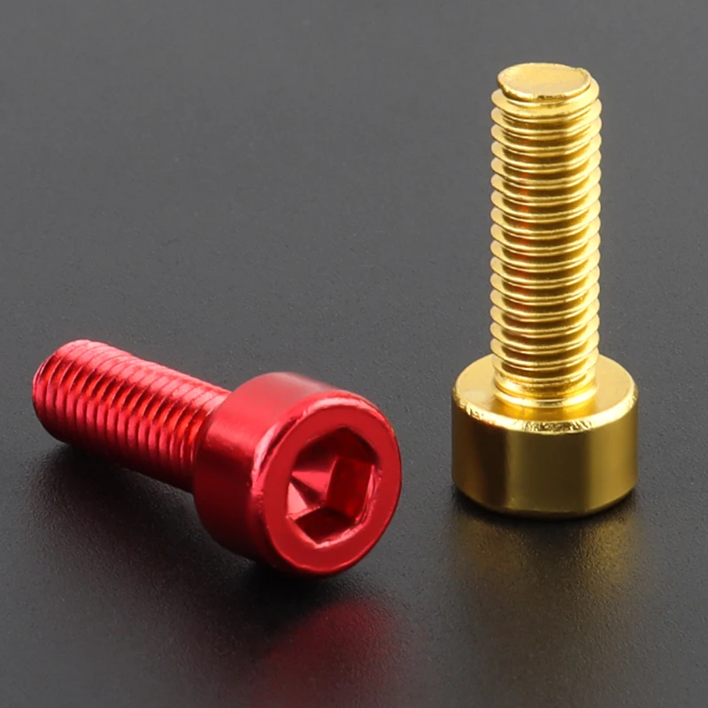 MUQZI 2 Chiếc Xe Đạp Bình Lồng Ốc Vít M5 Nhôm Siêu Nhẹ Giá Đỡ Bu Lông MTB Xe Đạp Đường Bộ Phụ Kiện