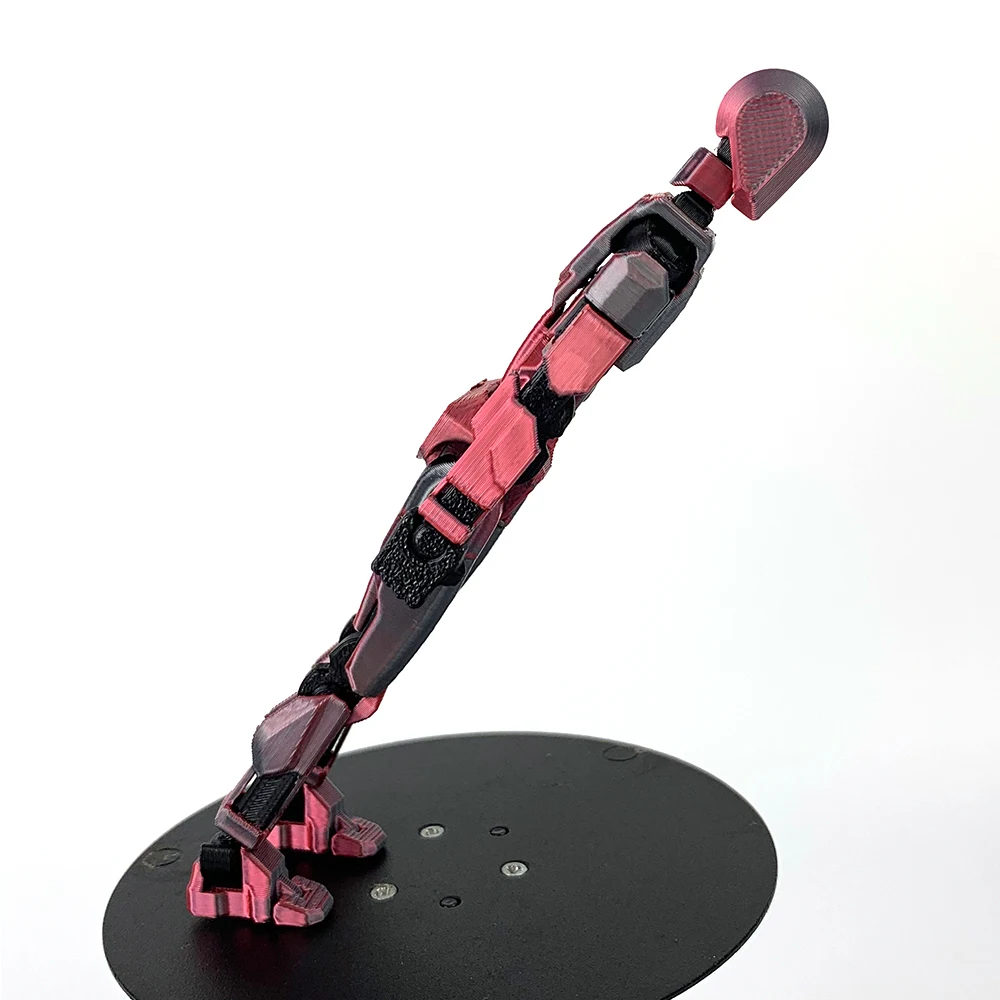 3Dプリントのマネキンアクションフィギュア,磁気吸引シリーズのおもちゃ,多関節式の可動式ロボット,装飾品ギフト,ダミー13