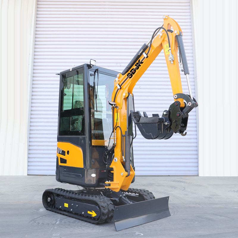 Мини-экскаватор 2-тонный экскаватор новый гидравлический гусеничный экскаватор Многофункциональный экскаватор