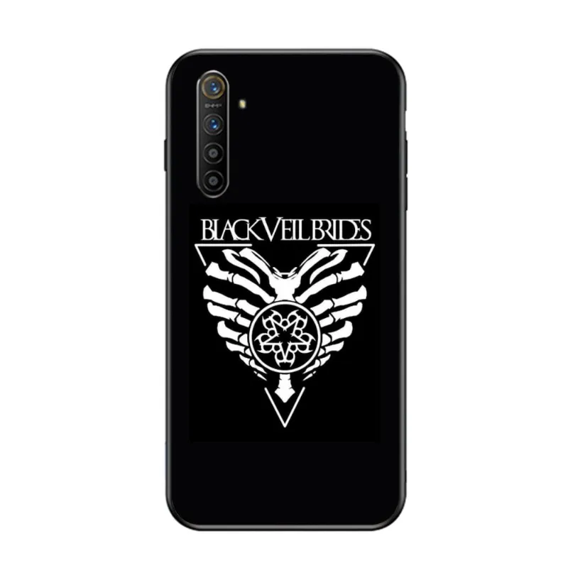 Selubung telepon seluler pengantin selubung telepon untuk OPPO Find X5 X3 X2 A93 Reno 8 7 Pro A74 A72 A53 Cover telepon lembut hitam Funda
