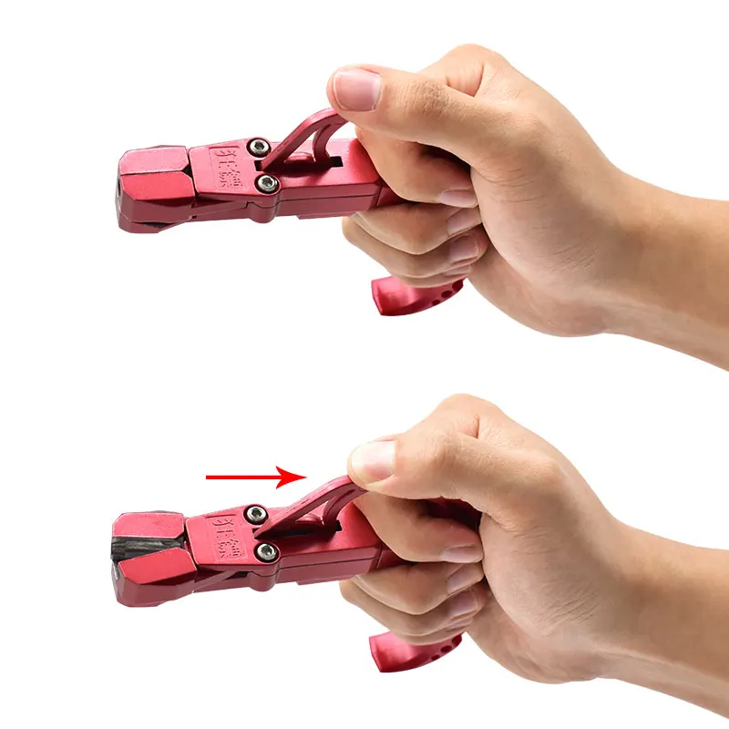 Hardware Tweezers Wrench Aluminum Alloy Release Device Resin Handle New Type of Fish Dart Release Device Outdoor Hardware Toy