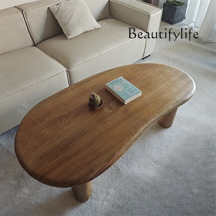 ホームクリエイティブ家具コーヒーテーブル журнальный столик和風中世無垢材コーヒーテーブルデザイン