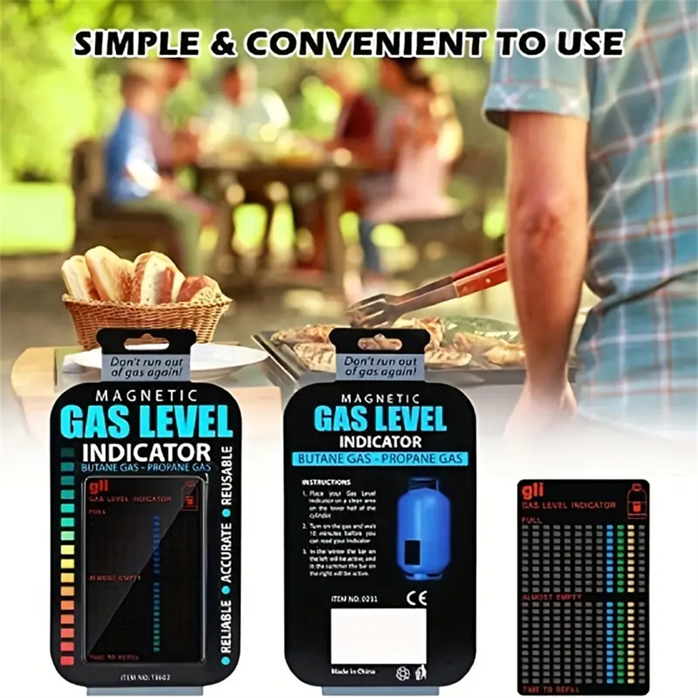 Gas Indicator Level Practical LPG Fuel Gas Tank Level Indicator For Gases Used At The Point Where The Product Is Affixed