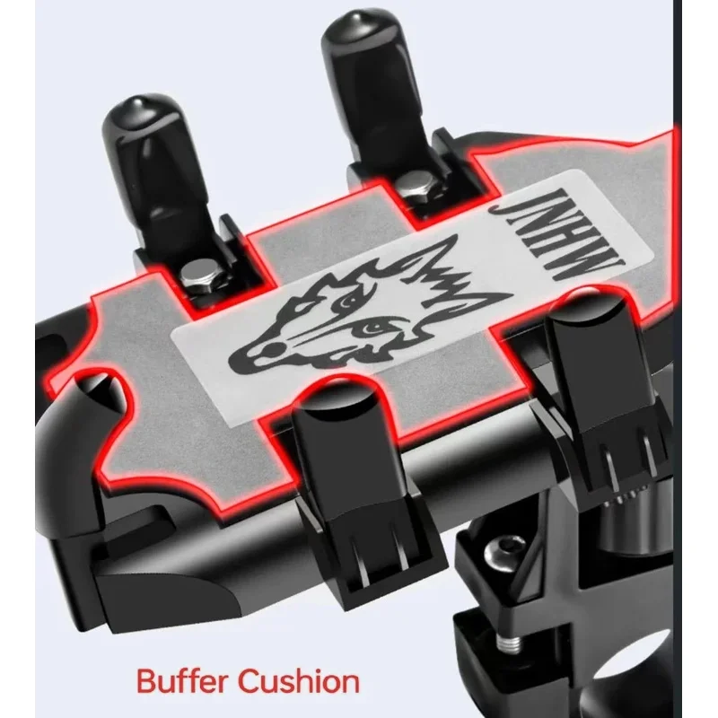 Universal Upgraded Eight Claws Mobile Phone Holder for Motorcycle Scooter ATV Bicycle E-bike Cell Phone Bracket
