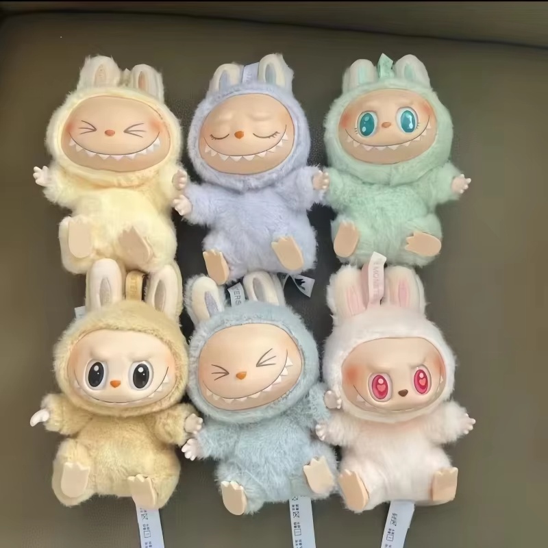 ホット販売 Labubu 座っているパーティー 2nd ブラインドボックス漫画かわいいアニメアクションモデルデスクトップ装飾クリスマスギフト