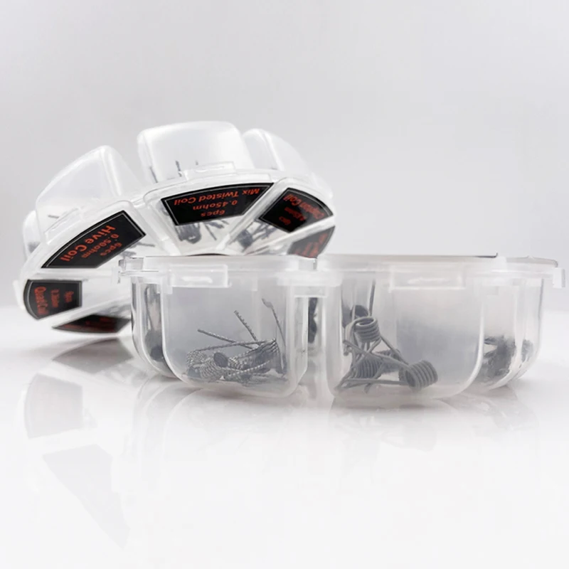 8-in-1 vorgefertigte Spule Alien Clapton Hive Twisted Wire für DIY RDA RBA Cotton Bacon Heizdraht