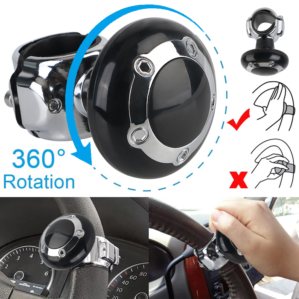 Auto Drehen Lenkrad Kugel Griff mit Lenkrad Spinner Knopf Universal Lenkrad Booster Spinner Knopf Rotierenden