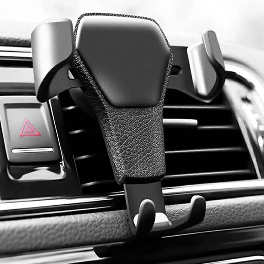 Soporte Universal para teléfono móvil por gravedad, Clip para salida de aire de coche, soporte para teléfono móvil, soporte para iPhone y Samsung