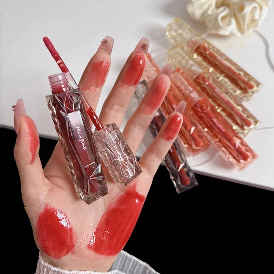 Lucidalabbra a specchio Lucidalabbra Rossetto liquido idratante per labbra Lucidalabbra schiarente e non sbiadito a lunga durata