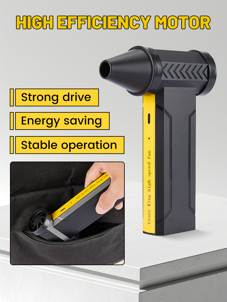 160000 RPM Blower Fan Brushless Motor Turbo Violent Fan Powerful Air Duster Computer Cleaning Electric Jet Blower