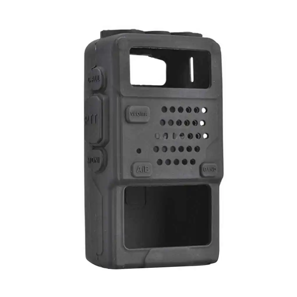 Funda protectora de silicona suave para Walkie Talkie, 5 colores, para Baofeng UV-5R UV-5RA UV-5R Plus UV-5RE UV-5RC F8