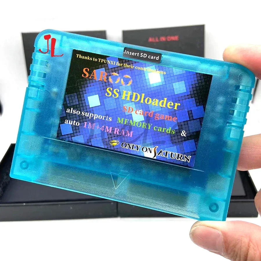 Новый картридж SAROO SS HDloader считывателя игр, поддержка карт быстрого чтения, SD TF, мелографические карты, игры без компакт-диска для SS Saturn